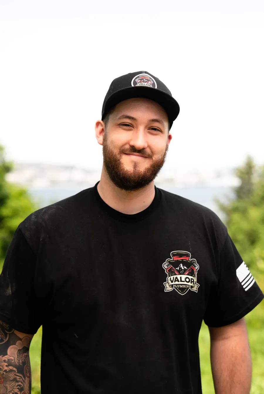 Valor Plumbing crew member