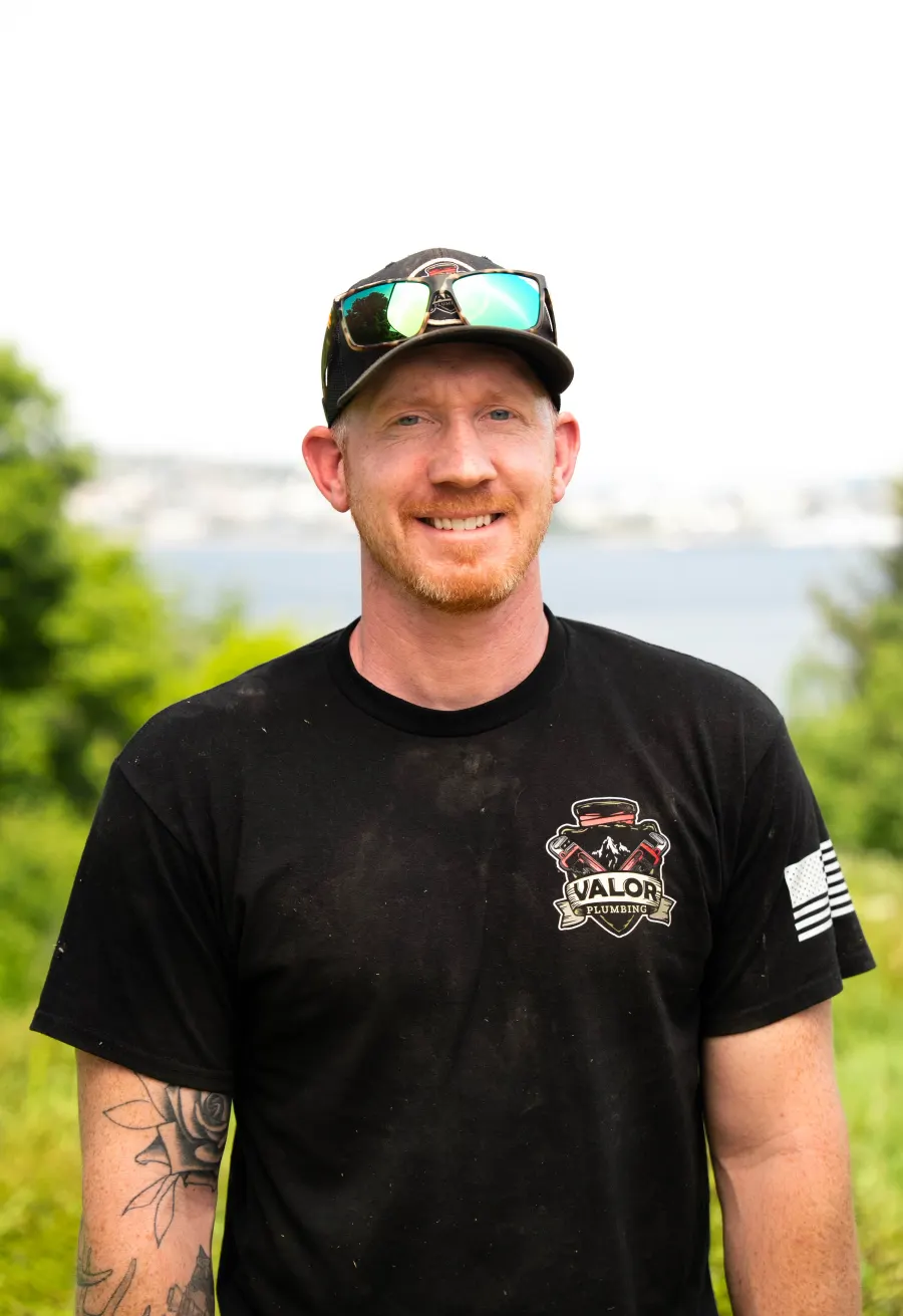 Valor Plumbing crew member